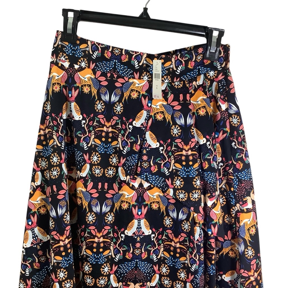 Eva Franco Black Floral Maxi Skirt - Picture 2 of 9